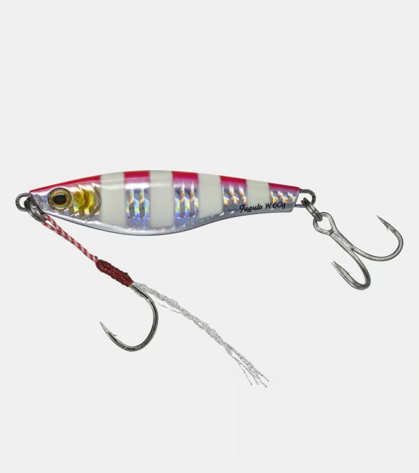 MOLIX JUGULO WIDE CASTING JIG 20 G -  569 PINK ZEBRA SARDA