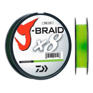 DAIWA J-BRAID X8 - 150 M - CHARTREUSE