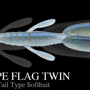 NORIES F-ESCAPE FLAG TWIN 3 1/2"