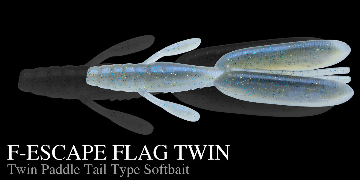 NORIES F-ESCAPE FLAG TWIN 3 1/2"