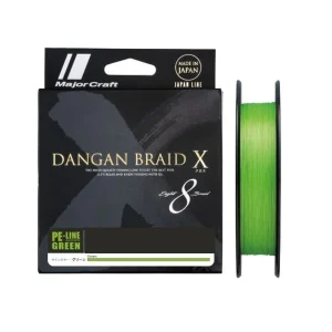 MAJOR CRAFT DANGAN BRAID X X8 GREEN