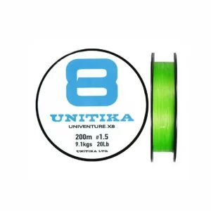 UNITIKA UNIVENTURE X8 BRAID PE CHARTREUSE
